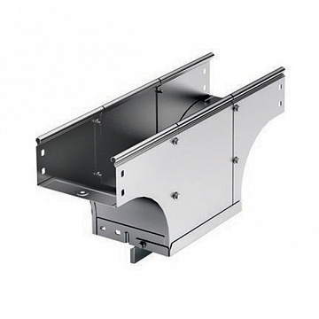 Ответвитель TDS T-образный вертикальный ун. осн.500 H100, цинк-ламельный (упак. 1шт) 37177ZL DKC