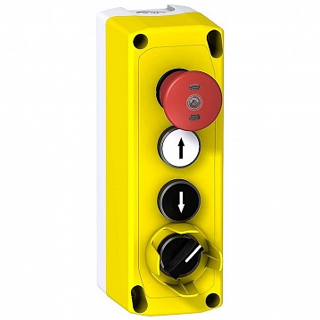 Кнопочный пост Harmony XALF, 3 кнопки XALFK4001 Schneider Electric