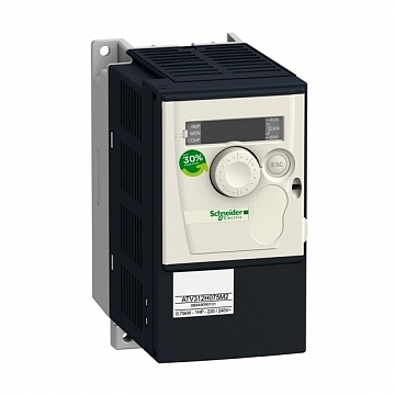 Преобразователь частоты ATV312 0.55КВТ 240В 1Ф БК ATV312H055M2B Schneider Electric