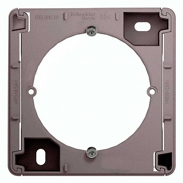 Glossa коробка накладного монтажа, платина GSL001200 Schneider Electric