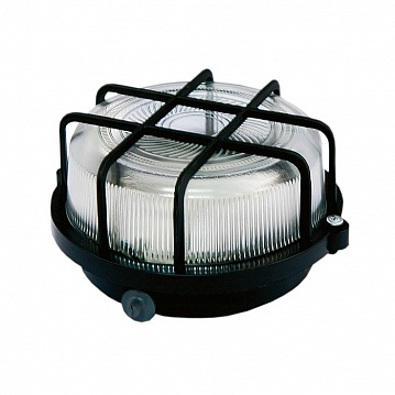 Светильник НПП 03-100-005.04 У3 (корпус и защитная сетка-квадрат, черный) SQ0311-0002 TDM