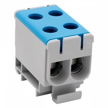 Проходная клемма с винтовым зажимом КСВ 50мм?, синий, plc-kvs2-16-50-blue plc-kvs2-16-50-blue EKF