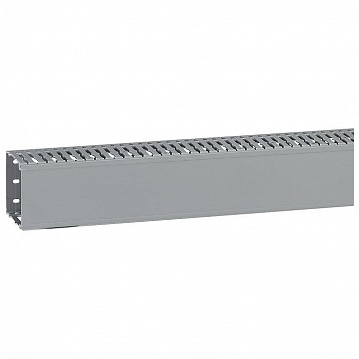 Кабель-канал (крышка + основание) Transcab - 80x80 мм - серый RAL 7030 636117 Legrand