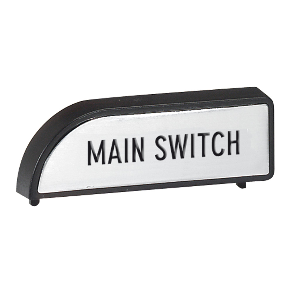 Маркировка ''Main Switch'' (главный выключатель) - для лицевой панели 022282 Legrand