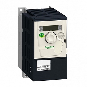 Преобразователь частоты ATV312 0.37КВТ 240В 1Ф БК ATV312H037M2B Schneider Electric