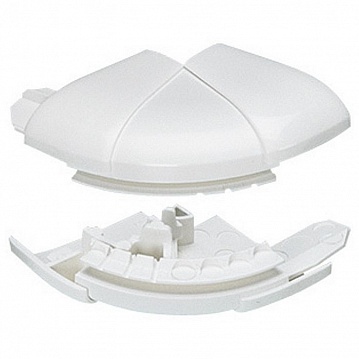 Угол внешний переменный от 60° до 120° - для кабель-каналов DLP 65х150/195 - 1 секция - белый L010623 Legrand