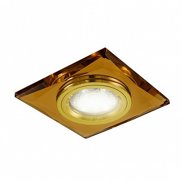 Светильник встраиваемый СВ 03-02 MR16 50Вт G5.3 коричневый/золото SQ0359-0045 TDM