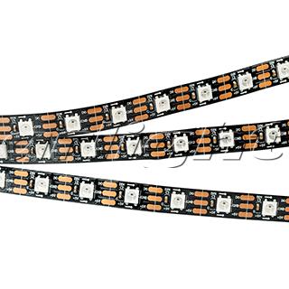 Лента SPI 2-5000-AM 5V RGB (5060,300 LED x1,2812, Black) 024710 Arlight