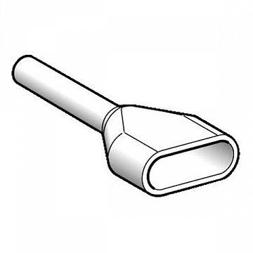 НАКОНЕЧНИК ДВУПРОВОД СРЕДН 1,5ММ2 ЧЕРНЫЙ AZ5DE015 Schneider Electric