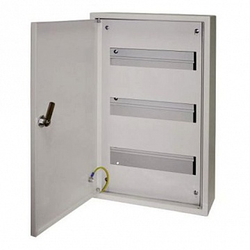 Распределительный шкаф ЩРН, 36 мод., IP31, навесной, сталь, с клеммами код. MKM14-N-36-31-Z IEK