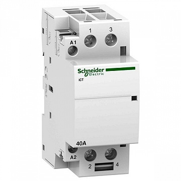 Модульный контактор iCT 2P 40А 230/240В AC A9C20642 Schneider Electric