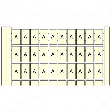 Маркировка RC65 (100 X 0) , гориз. 1SNA232164R2400 ABB