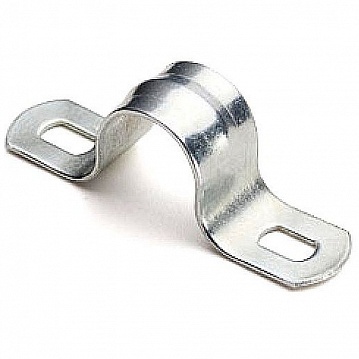 Скоба металлическая двухлапковая d 14-15мм. (100шт.) sm-2-14-15 EKF