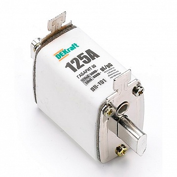 Предохранитель ножевой тип 33, габарит 00, 160А 21308DEK DEKraft