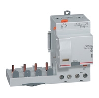 Дифференциальный блок DX3 - тип Hpi - 300 мА - селективный - 4П - 400 В~ - 63 А - 3 модуля 410555 Legrand
