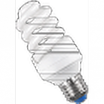 Лампа энергосберегающая КЛЛ спираль КЭЛP-FS Е27 20Вт 6500К -eco LLEP25-27-020-6500-T3 IEK