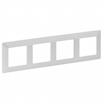 Рамка 4 поста VALENA LIFE, жемчужный 754144 Legrand