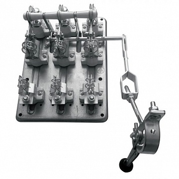 Рубильник с предохранителем PROxima 400А 3P, фронтальное исполнение rps-400 EKF