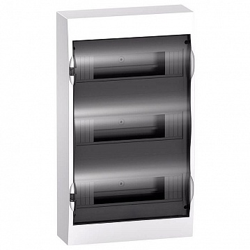 Распределительный шкаф Easy9, 36 мод., IP40, навесной, пластик, прозрачная дверь EZ9E312S2SRU Schneider Electric
