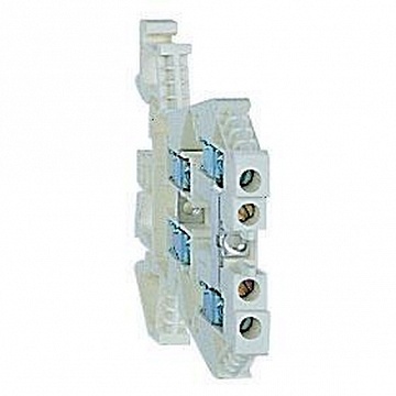 Проходная клемма с винтовым зажимом 4мм?, серый, AB1ET435U AB1ET435U Schneider Electric
