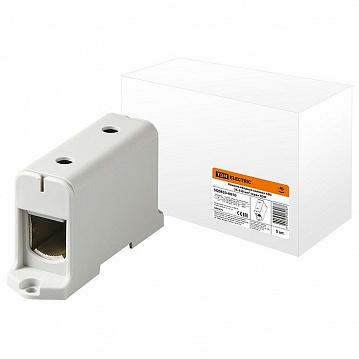 Проходная клемма с винтовым зажимом КВС 240мм?, серый, SQ0833-0010 SQ0833-0010 TDM