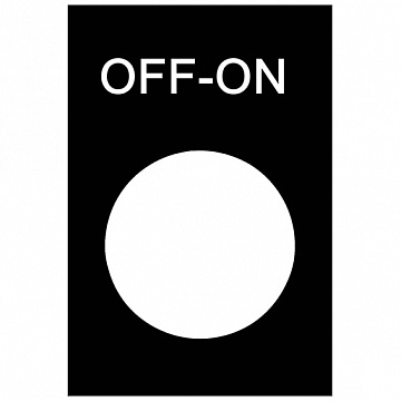МАРКИРОВКА OFF-ON ZB2BY2367 Schneider Electric