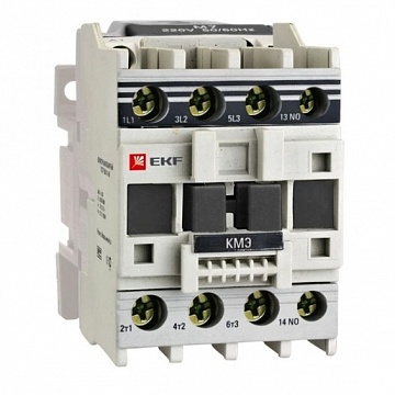 Контактор КМЭ 3P 12А 400/230 AC 5.5кВт ctr-s-12-220 EKF