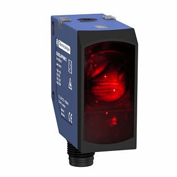 миниатюрный фотодатчик, ПОДАВЛЕНИЕ ЗАДНЕГО ФОНА, 10-30 VDC XUK8LAPPNM12 Schneider Electric