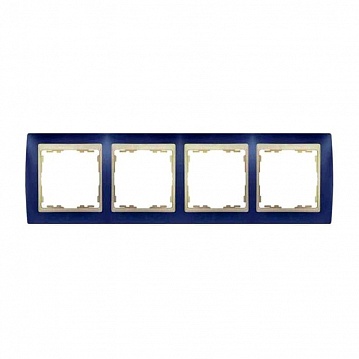 Рамка 4 поста 82, сирень 82741-64 Simon