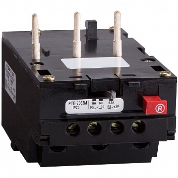 Реле перегрузки тепловое РТЛ 47-64А, класс 10A 231024 КЭАЗ