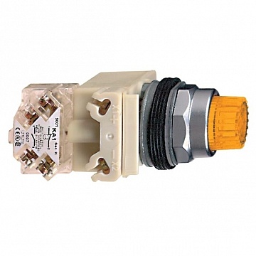 Кнопка Harmony 30 мм² 230В, IP66, Оранжевый 9001K2L7AH13 Schneider Electric