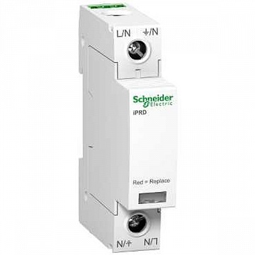 Защита перенапряжение УЗИП Т2 iPRD 40r 40kA 350В 1П сигнал A9L40101 Schneider Electric