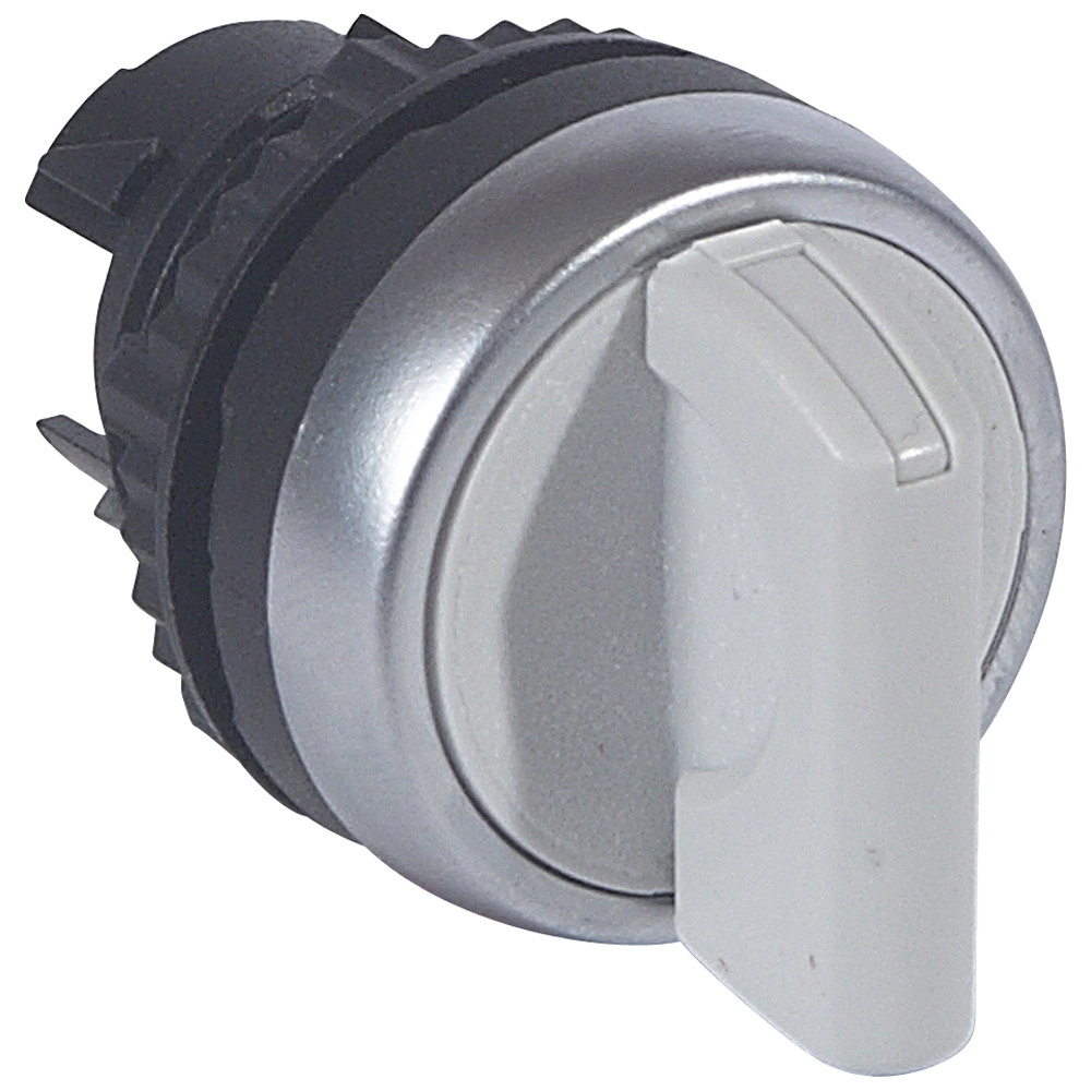 Переключатель с рукояткой - Osmoz - для комплектации - без подсветки - IP 66 - 2 положения с фиксацией - серый 023908 Legrand