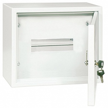 Распределительный шкаф ЩРН, 9 мод., IP31, навесной, металл, серая дверь SQ0905-0010 TDM