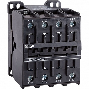 Контактор OptiStart K2 4P 60А 400/230 AC 30кВт 117026 КЭАЗ