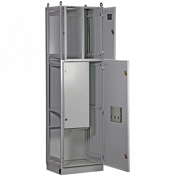 Шкаф напольный TITAN, 2000x600x450мм, IP31, сталь код. YKM3-C3-2064-31 IEK