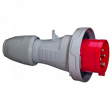 Вилка прямая - P17 Tempra Pro - IP 66/67 - 200/250 В~ - 16 A - 3К+З 555325 Legrand