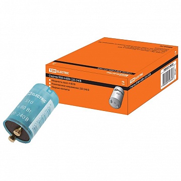 Стартер S10 4-80Вт 220-240В мед. контакты SQ0351-0022 TDM