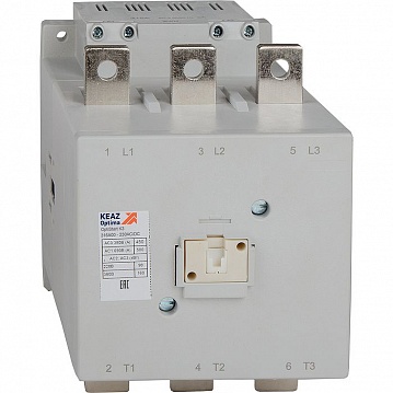 Контактор OptiStart K3 3P 316А 380/230В AC/DC 160кВт 117551 КЭАЗ