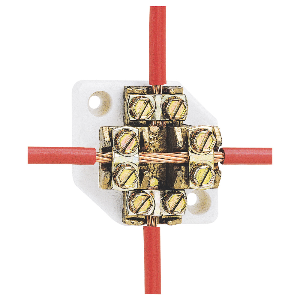 Клеммник-разветвитель - подключение без разрыва кабеля - для кабеля 25 мм² 033002 Legrand