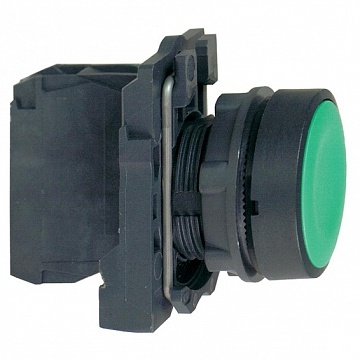 Кнопка Harmony 22 мм² 220В, IP69, Зеленый XB5AA31 Schneider Electric