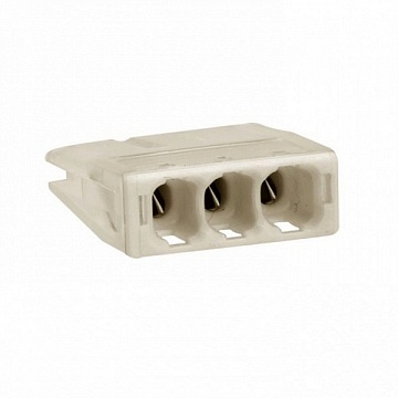 Клемма СМК 2273-243 (с пастой) 3 отверстия 0,5-2.5мм2 (100шт.) plc-smk-2273-243 EKF