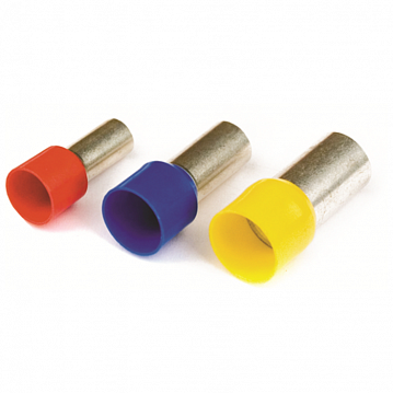 Наконечник-гильза 8мм²с изолир.фланцем 2,50 кв.мм серый (НШВИ) (упак. 100шт) 2ART506NCG DKC