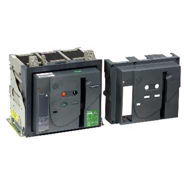 Автоматический выключатель EasyPact MVS 3200A 3P 65кА эл.расц. ET5S стац. с ручн.приводом MVS32H3MF5L Schneider Electric