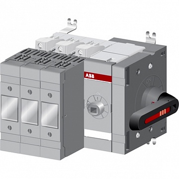 Рубильник с предохранителем OS63 63А 3P, 000, без рукоятки 1SCA116007R1001 ABB