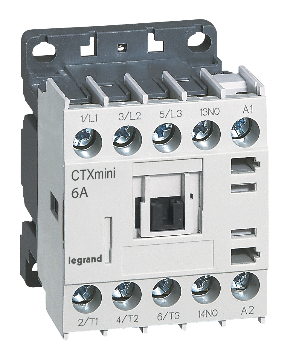 Контактор CTX³ Мини 3P 6A 1но ~415В 417009 Legrand