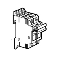 Выключатель-разъединитель SP 38 - 2П - 2 модуля - для промышленных предохранителей 10х38 021403 Legrand