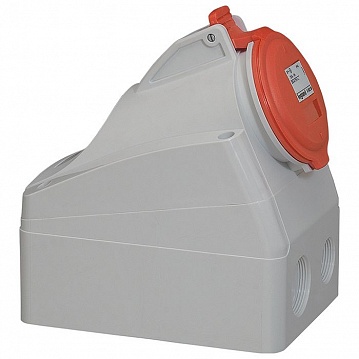 Розетка накладная - P17 Tempra Pro - IP 44 - 380/415 В~ - 32 A - 2К+З 555257 Legrand