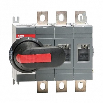 Рубильник с предохранителем OS160 160А 4P, 00, без рукоятки 1SCA115401R1001 ABB