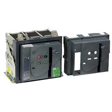 Автоматический выключатель EasyPact MVS 1000A 3P 50кА эл.расц. ET2I стац. с ручн.приводом MVS10N3MF2L Schneider Electric